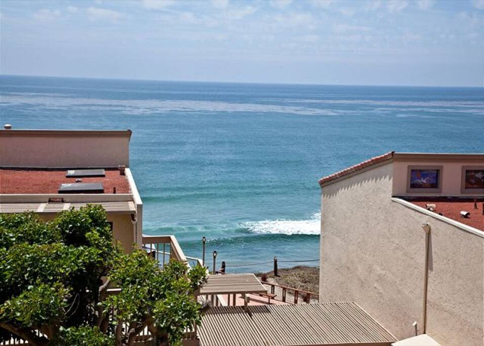 Ocean View From Front Deck