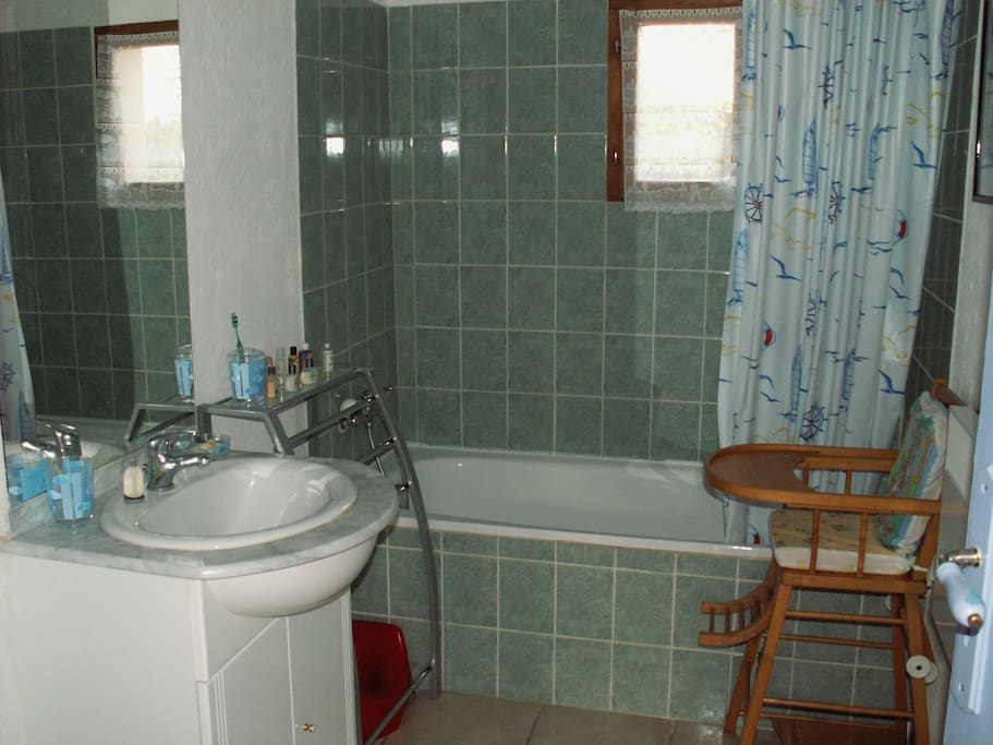 salle de bain fonctionnelle