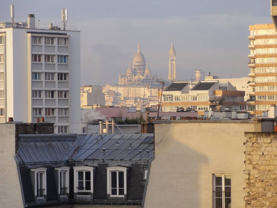 Vue sur Montmartre