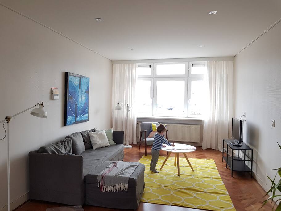 Nice living with view on the lighthouse