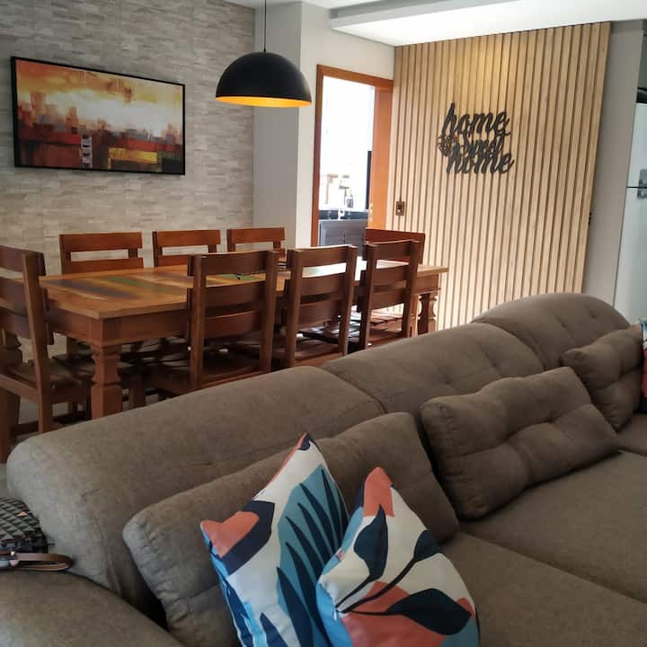 Casa Em Condomínio Fechado, 250m Da Praia. - Garopaba