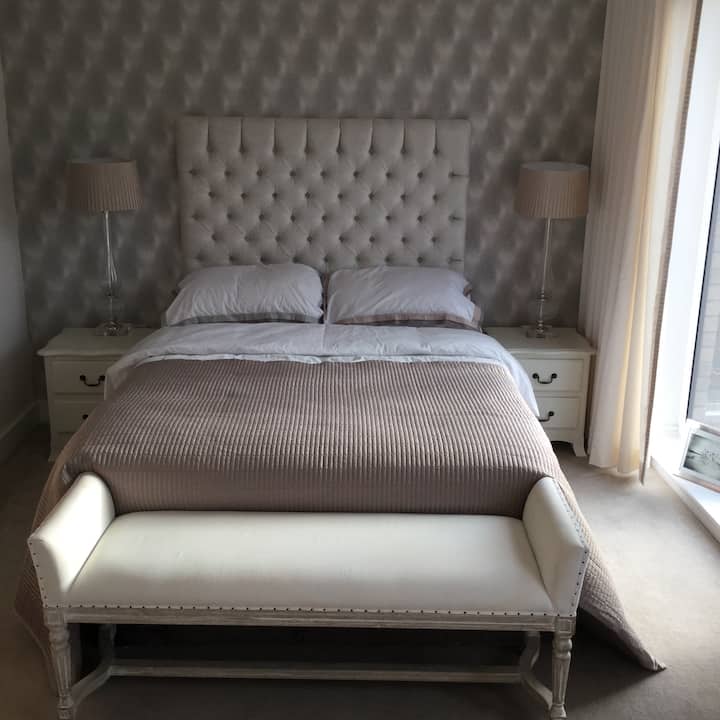 Large double room with own bathroom.