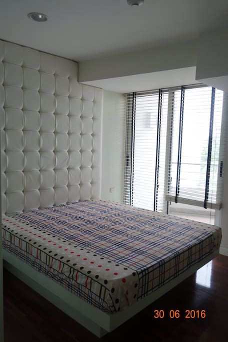 master bedroom with wardrobe