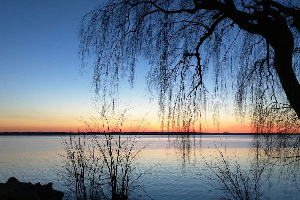 Cook's Bay Sunset view