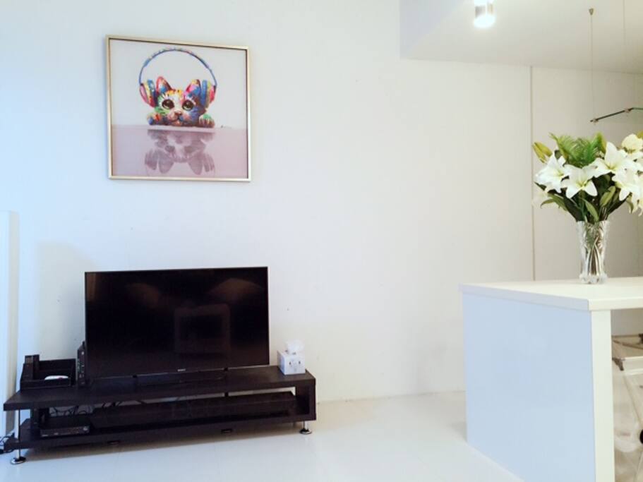 明亮簡約的時尚客廳 Bright and simple fashion living room