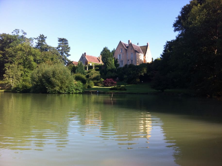 View of castle from the lake