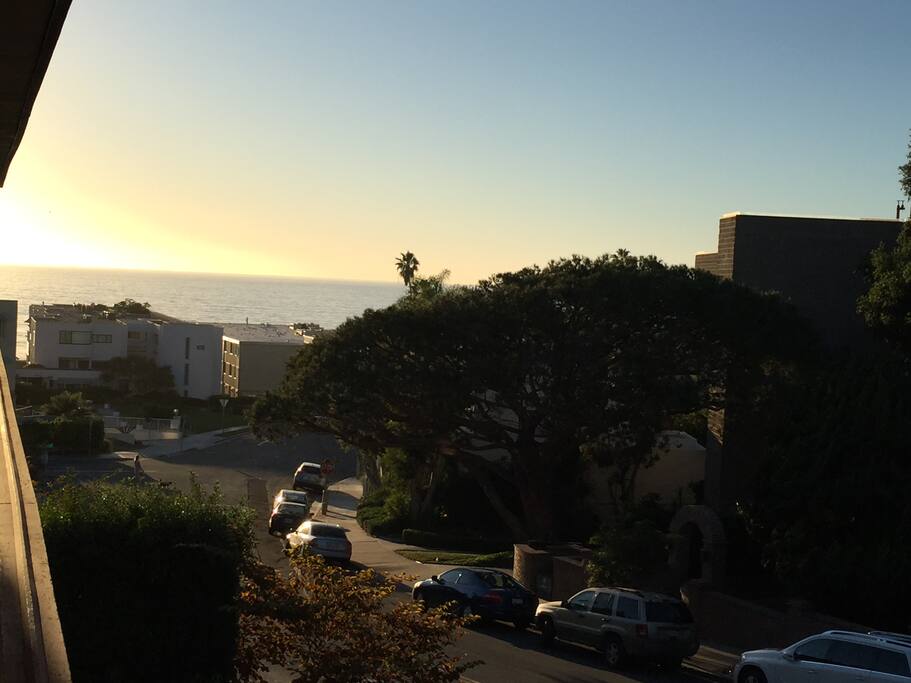 The view to the ocean 500 feet away