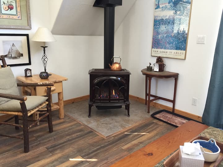 גז כיריים מעץ