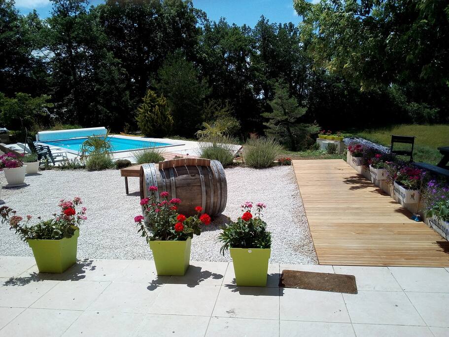 prendre une boisson sur les fauteuils tonneaux
