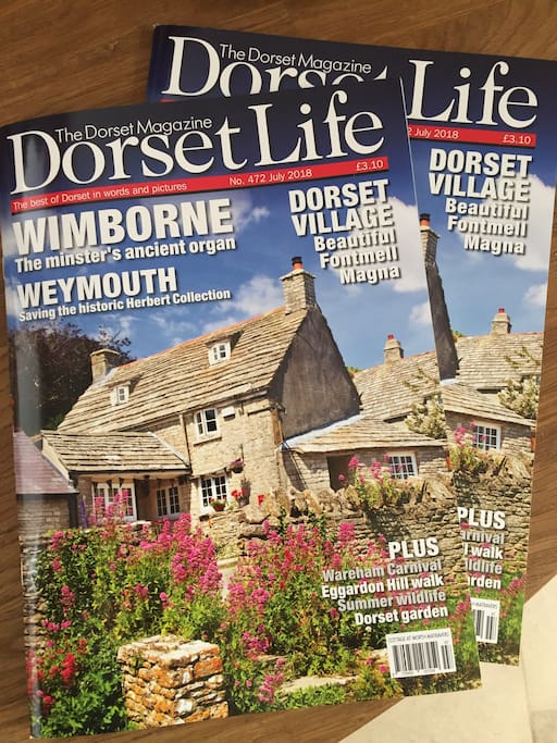 As featured on the cover of Dorset Life Magazine!