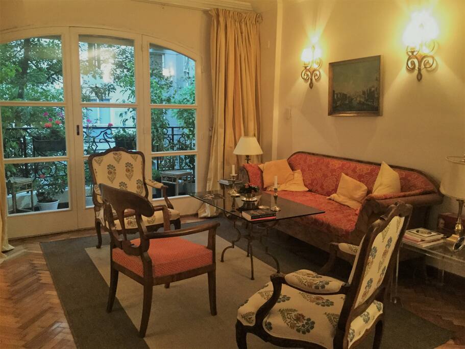 Living Room & Balcony