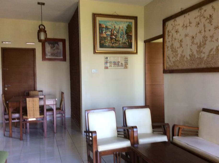 Inside the house