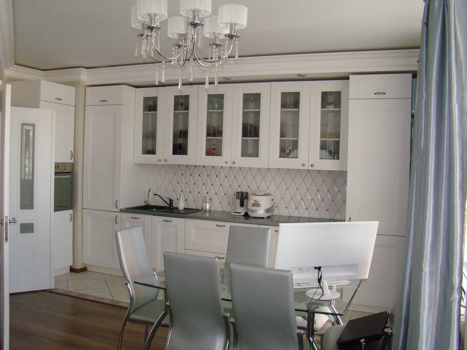 Kitchen and Dining Area fully equipped with everything necessary