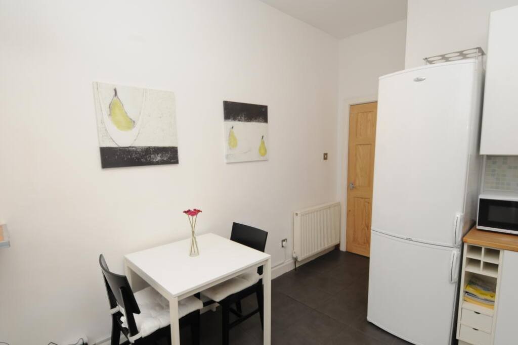 Dining Kitchen - fridge freezer, microwave, gas cooker and washing machine