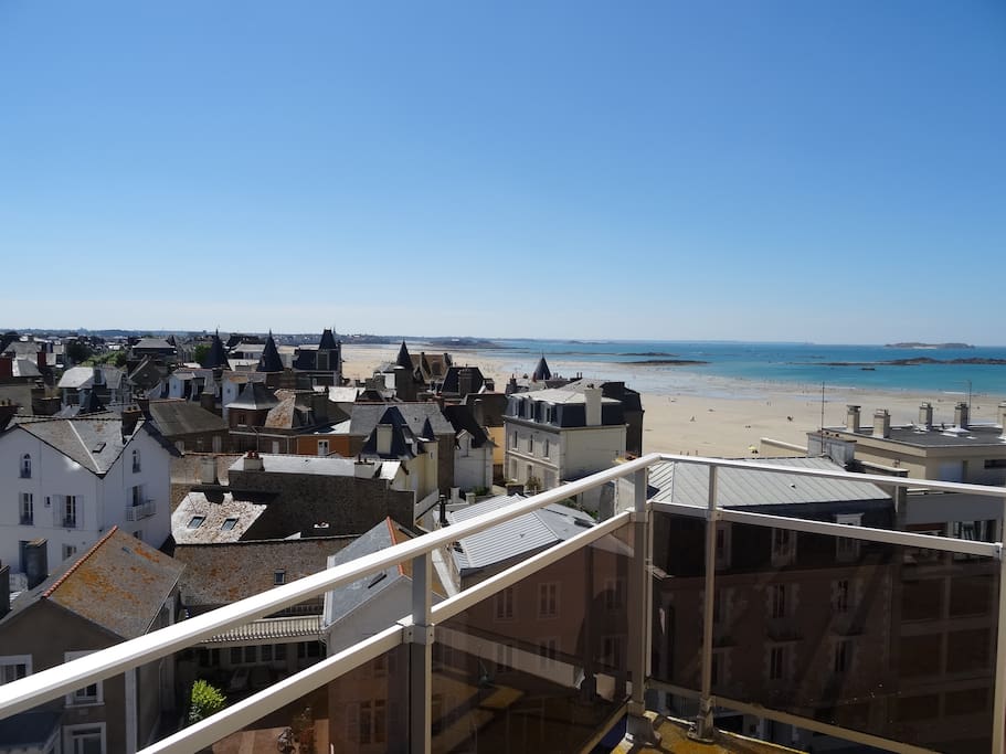 Balcon chambre vue mer