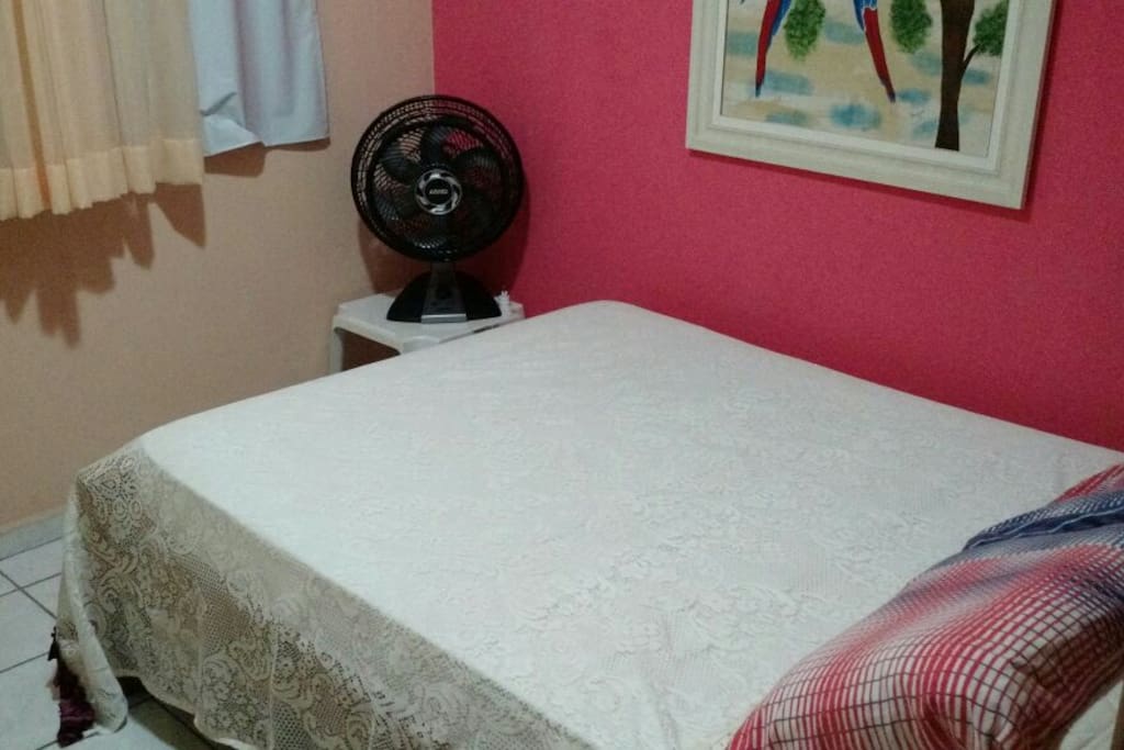 Cama confortável e aconchegante