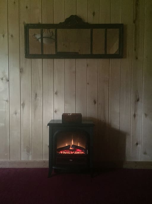 Wood stove heater