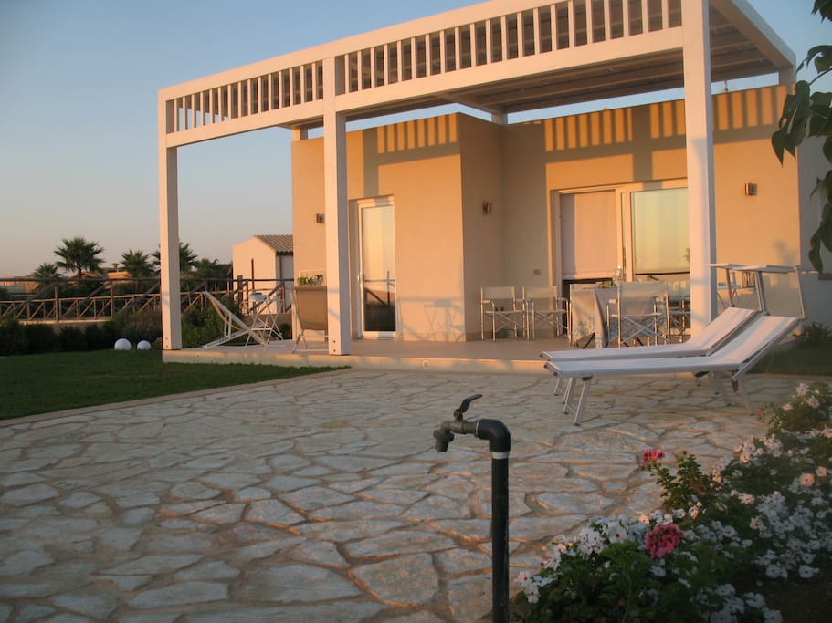 Ingresso principale della Villa