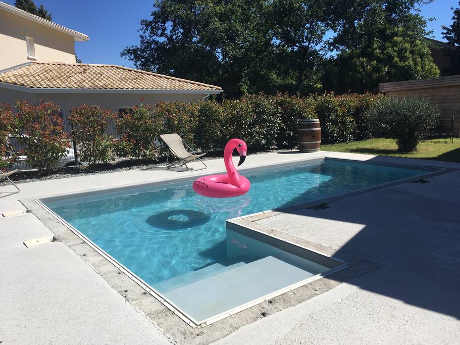 terrasse 70 m2 piscine chauffée