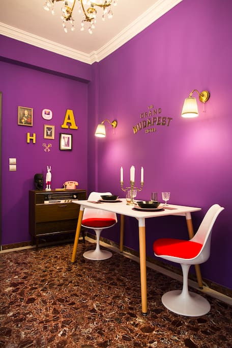 mix and match styles from the 2 era of the GRAND BUDAPEST HOTEL.