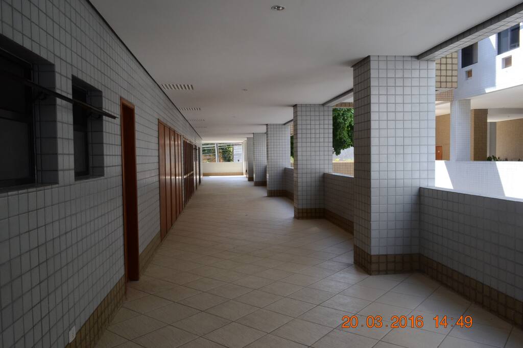 corredor da área comum