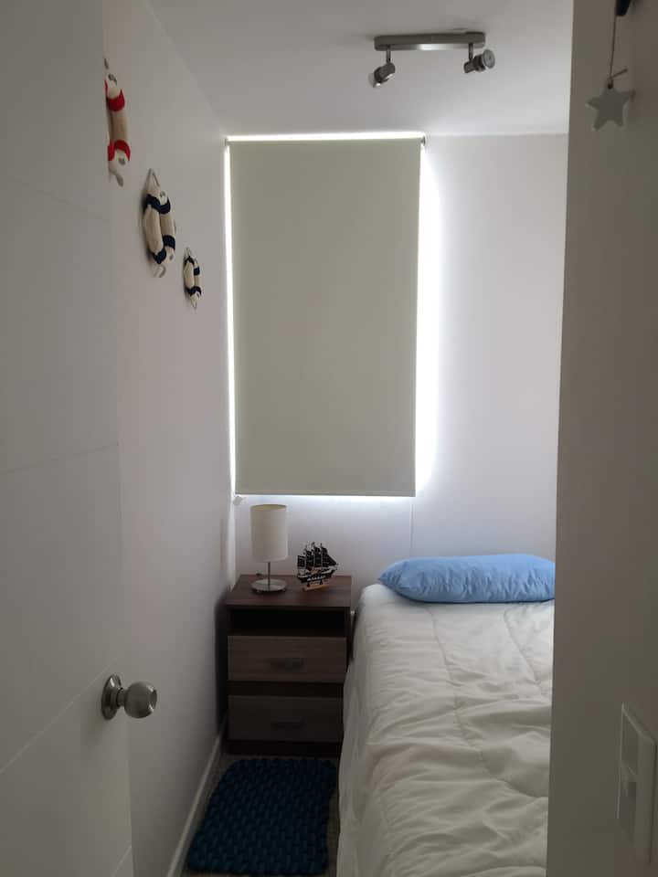 Habitación 2 cama de plaza 1.2