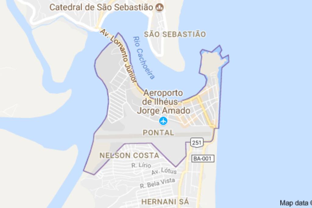 Estamos localizados no Pontal