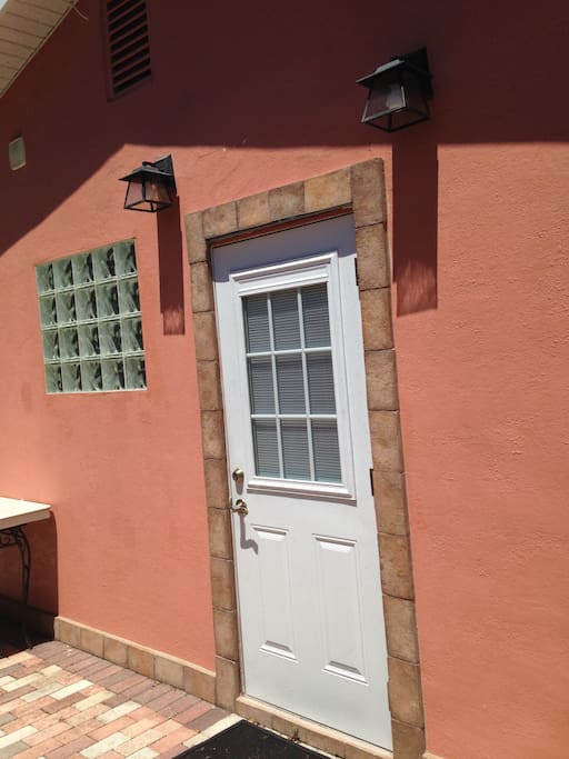 Separate entry