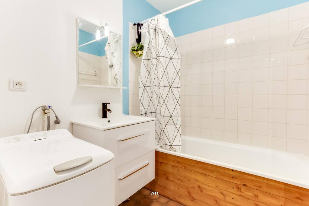 Salle de bain commune