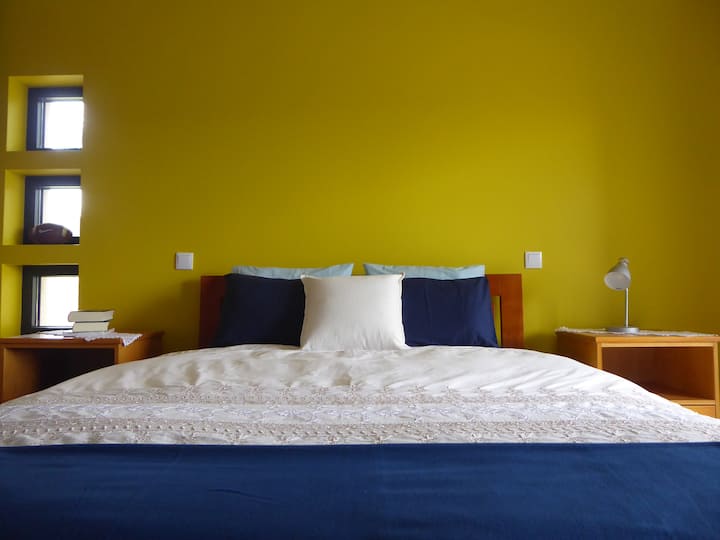 זה החדר "Blue - and - Gold Macaw ".