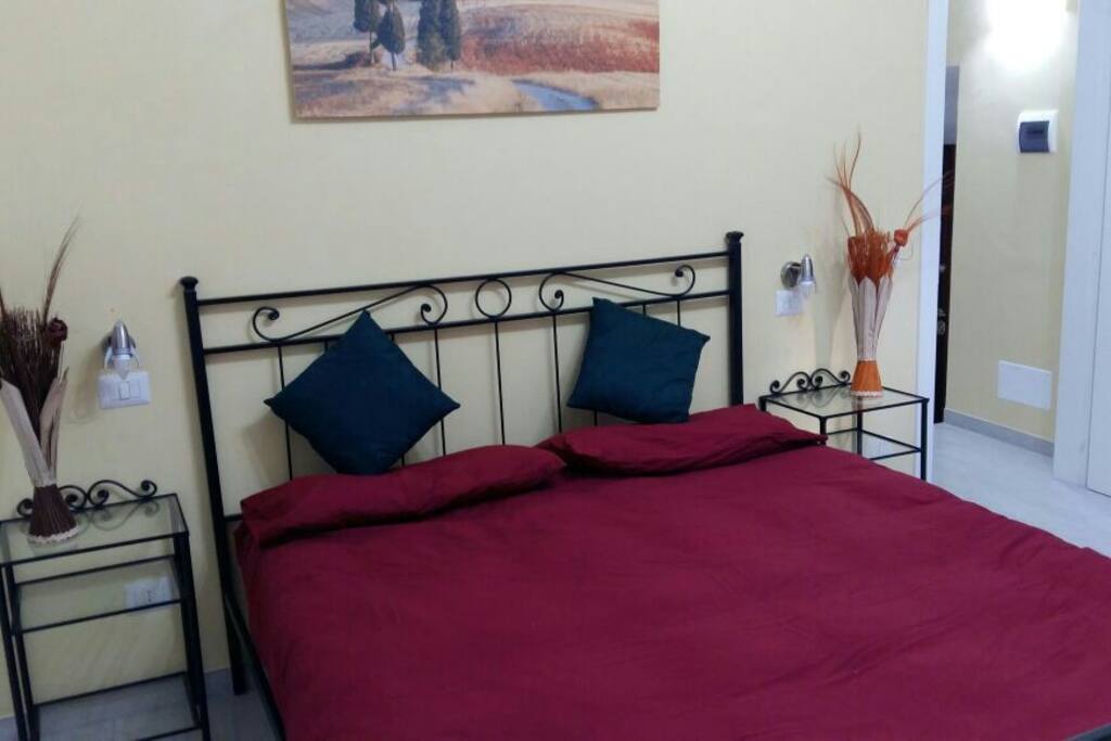 Camera da letto spaziosa e silenziosissima