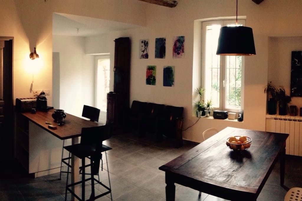 cuisine et salle à manger