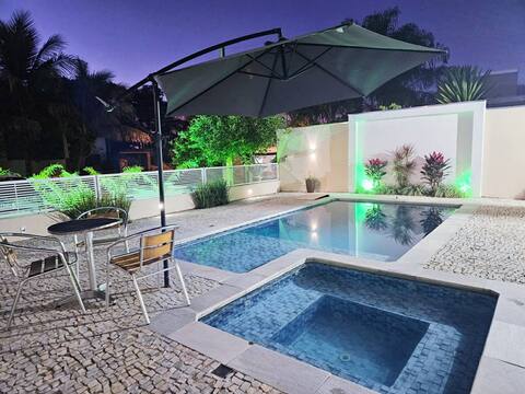 Casa Brisa do Lago in a gated community
