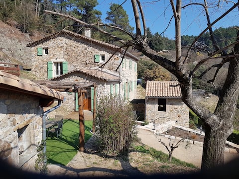 Peaceful oasis in the Cévennes region