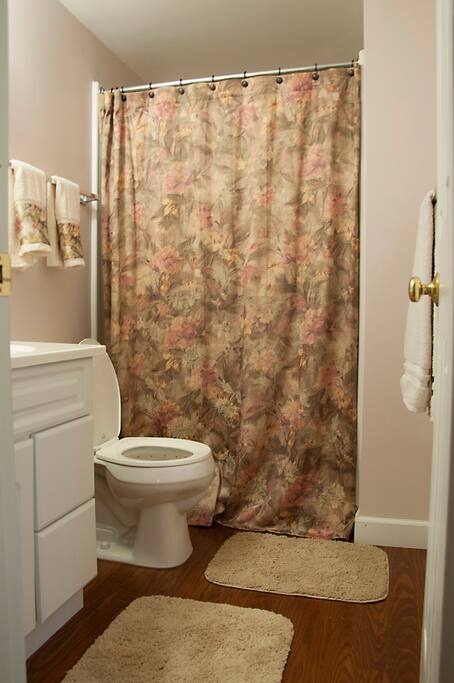private bathroom shower only