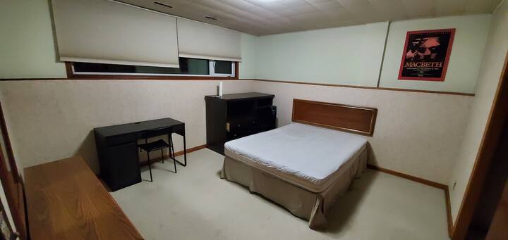 1-dormitorio privado (amueblado) con estacionamiento gratuito - Airbnb