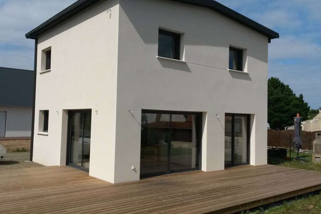 Maison neuve Ile Grande 6P a 200m de la plage