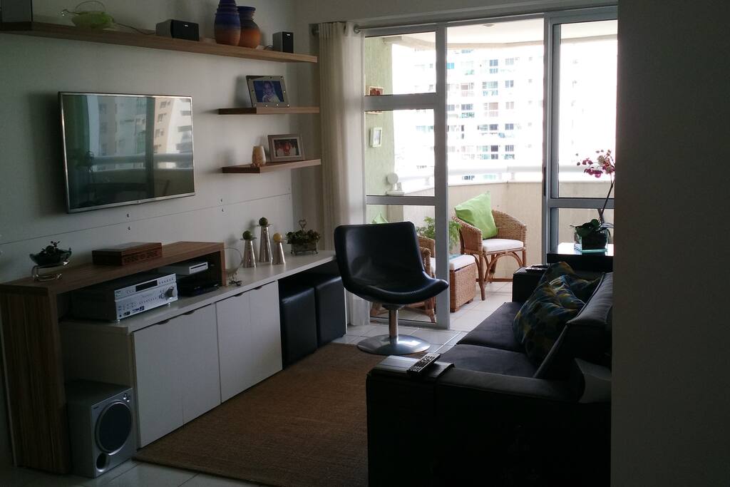 Sala com dois ambientes