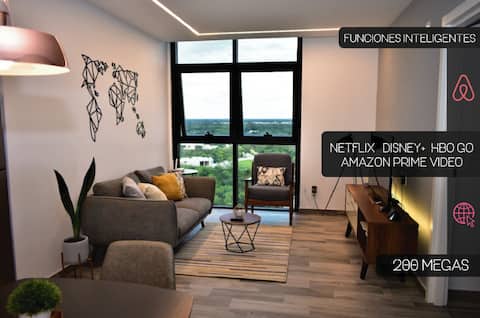 Anuncio de Airbnb popular: Luxurious & Comfortable Suite CABO NORTE en Mérida