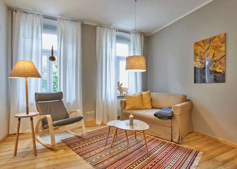 Leistungsstarkes Airbnb: Chic apartment in the castle district in Chemnitz