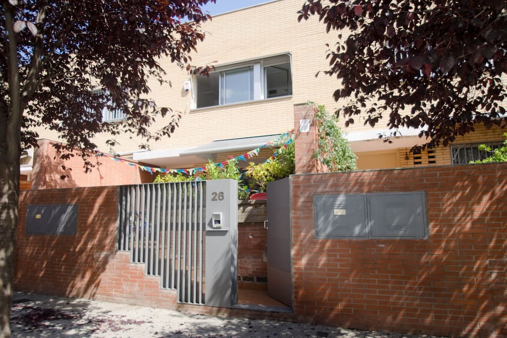 Entrada a la casa