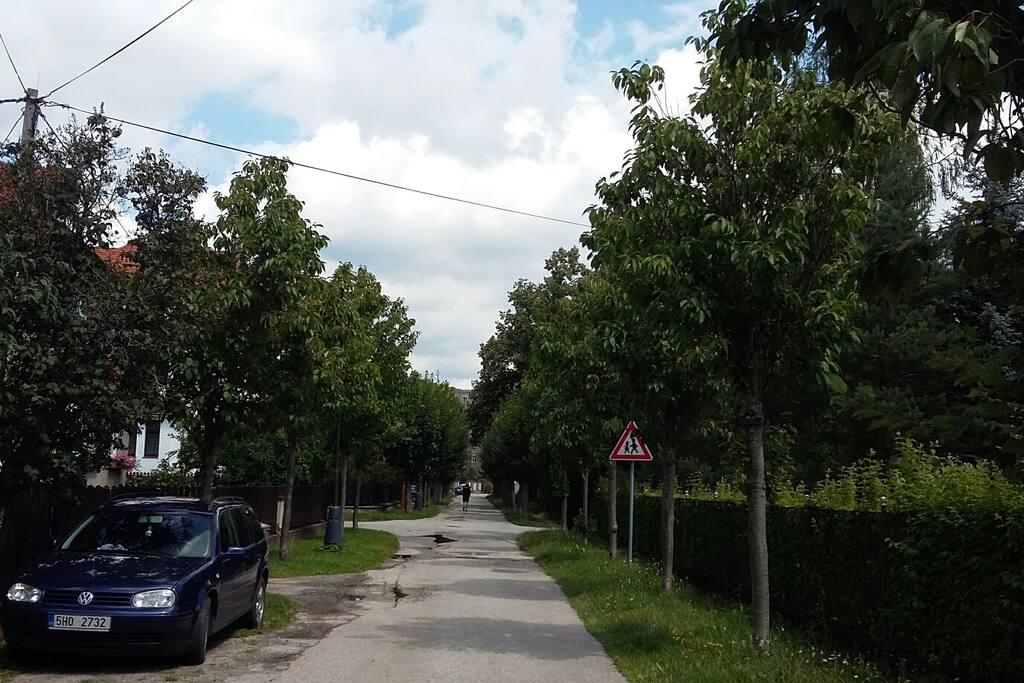 Unsere ruhige Strasse