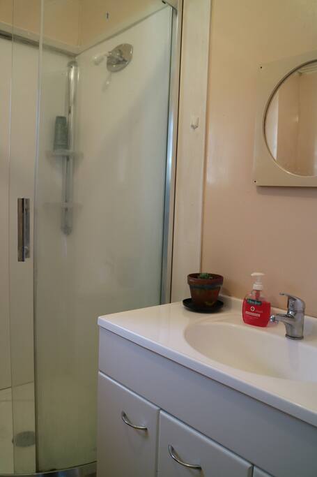 The shared bathroom
