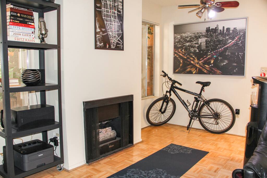Bike in the Livingroom