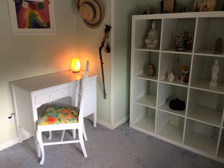 Desk & shelves in your room