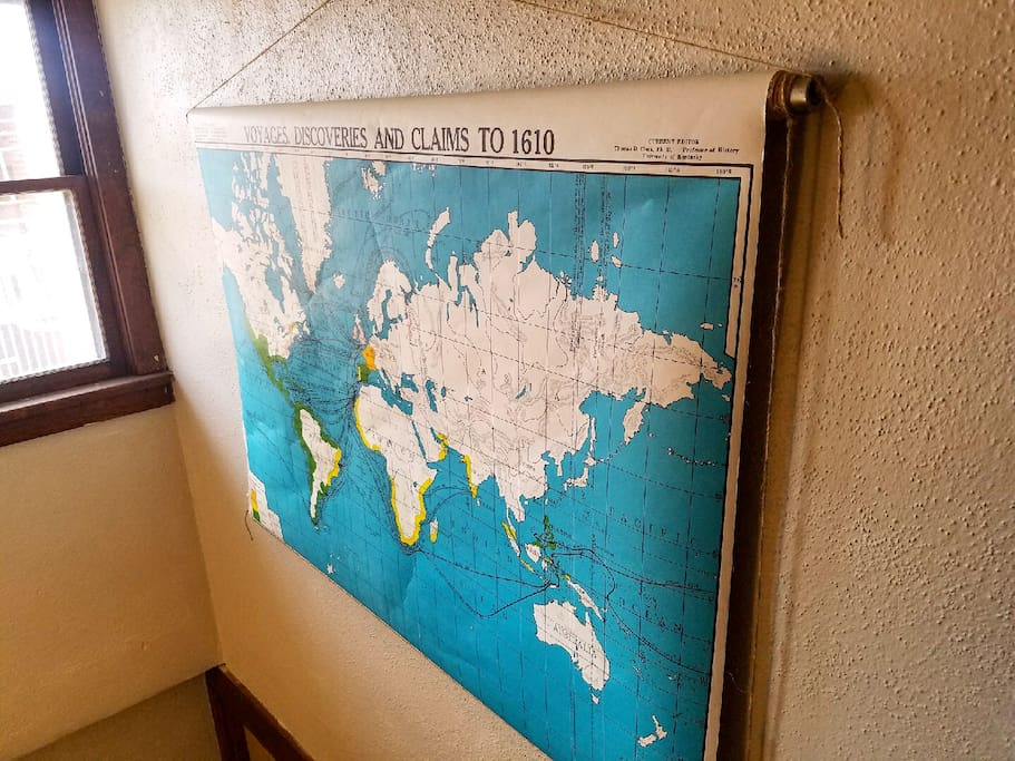 A Place Perfect for any Traveler (Main stairway up to The Alley House).