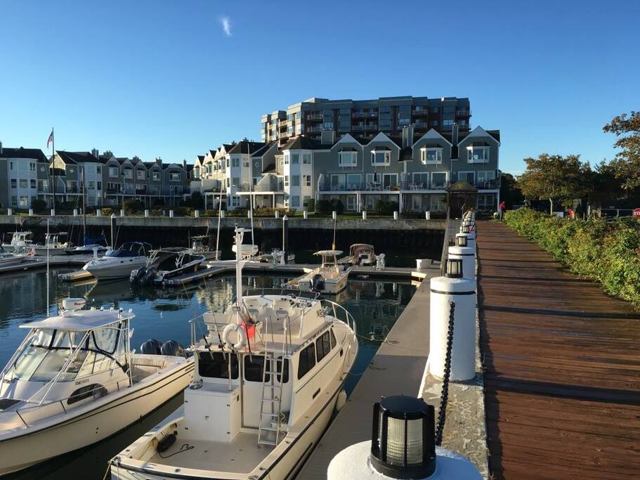 View of condo from just off the deck.