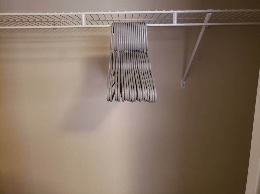 Closet available in room