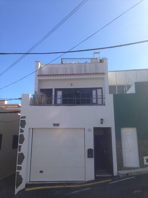 the house with remote control garage