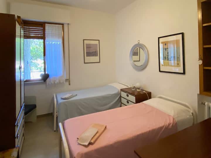 White room, twin room